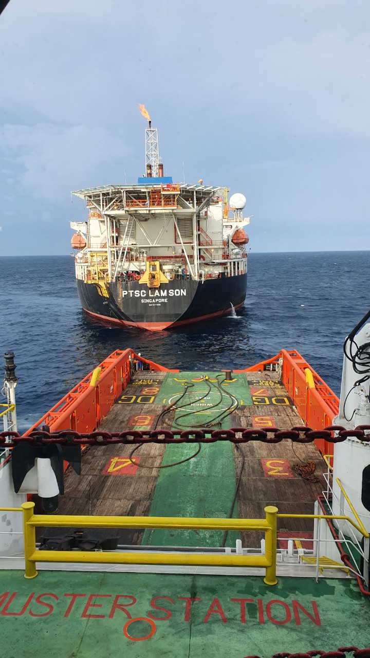 Hold FPSO Lam Son direction
